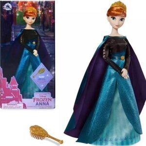 Disney Frozen Anna Classic Doll 11.5" tall nib sealed